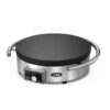 CD-16T Teflon coated 25mm electric countertop crepe maker